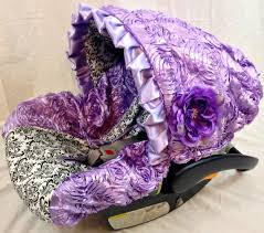 Lavender Damask Princess 3d Infant Car Seat Cover Baby Car Seat Cover A Girl Can Never Have Too Much Baby Car Seats Baby Girl Car Seats Infant Car Seat Cover