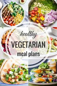 The main meals consist of three dishes, in most of which can be consulted as prepared, their ingredients, etc. Healthy Vegetarian Meal Plans Week 54 Making Thyme For Health