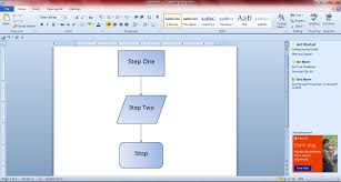 how to create flowcharts with microsoft word 2010 and 2013