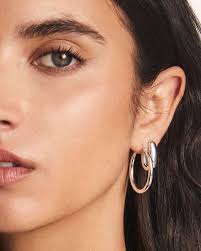 Gold Hoop Kendra Scott Silver Hoop Earrings Discount Kendra Scott Elora  Hoop Earrings Outlet Kendra Scott