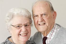 Diamonds forever for Elsie and Harold