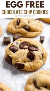 Chewy Eggless Chocolate Chip Cookies Lemons Zest Recipe Fun Baking Recipes Eggless Chocolate Chip Cookies Snack Recipes