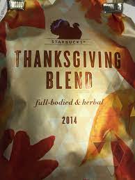 I feel like life has been a whirlwind since chicago without my regular routine or my regular. Starbucks Thanksgiving Blend Is Gone Mikeszone
