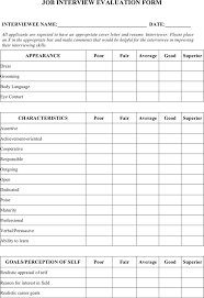 They enable the companies to decide on promoting their employees. Interview Evaluation Template Free Template Download Customize And Print