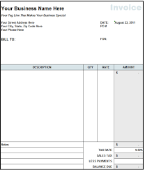 Free Contractor Invoice Template On Excel Invoice Template Word Invoice Template Invoice Example