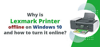 Apr 12, 2020 · deskjet 2600 series. Why Is Lexmark Printer Offline On Windows 10 Lexmark Printer Offline