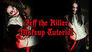 Jeff the Killer Makeup Tutorial (2023 Updated Version) - YouTube