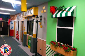Main Street Themed Hallway For Kid S Church Kids Church Rooms Kids Church Decor Kids Church