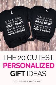 Here are 56 gift ideas for your best friend, all for less than $100. 20 Personalized Gift Ideas For Your Bestie With Diy Buy Options College Fashion