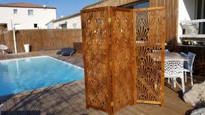 Paravent En Bois Pour Piscine Une Idee Originale