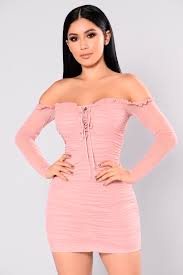 Maura Mesh Dress Mauve Mesh Dress Designer Party Dresses Sequin Party Dress