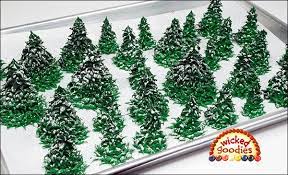 Piped Royal Icing Fir Trees Christmas Gingerbread House Gingerbread House Decorations Gingerbread House Patterns