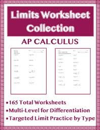 This page contains handful of printable calculus worksheets to review the basic concepts in finding derivatives and integration. Limits Worksheet Collection By Coles World Of Mathematics Tpt
