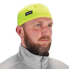 Ergodyne Chill Its 6630 Skull Cap, Lined with Terry Cloth Sweatband, Sweat  Wicking, 3-Pack : Amazon.in: Industrial & Scientific