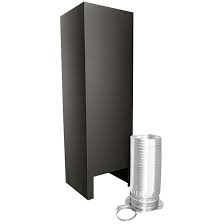 Whirlpool Rallonge Pour Hotte Montee Sur Ilot 9 A 12 Inox Noir Extkit16es Reno Depot