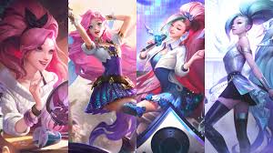 Seraphine K Da All Out Skins Lol Hd 4k 8k Wallpaper 7 2968