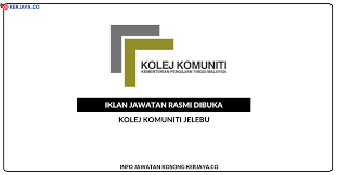 24 ogos 2019 (sabtu) tempat : Jawatan Kosong Terkini Kolej Komuniti Jelebu Kerja Kosong Kerajaan Swasta