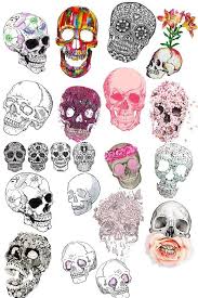 Flowers Skulls Skulls Fan Art 36136882 Fanpop Small Skull Tattoo Feminine Skull Tattoos Tiny Skull Tattoos