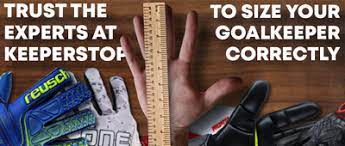 Goalkeeper glove sizing is a very individual thing. Soccer Goalie Glove Sizing Chart Keeperstop