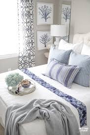 Make the bed the focal point of the room. 7 Simple Summer Bedroom Decorating Ideas Setting For Four