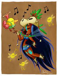 So, if you sat on a voodoo doll of yourself, you're technically already dead or it is not a real voodoo doll and thus you cannot get up. Day 5 Holly Luya By Happydoodle On Deviantart Cartoon Art Art Character Design