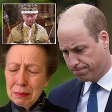 Shocking News: Prince William and Princess Anne bowed their heads to  announce SAD NEWS at 12 p.m. today: “With a heavy heart, I am deeply  saddened to say that my father…”— (Detail
