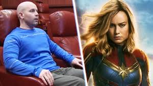 Captain marvel is just out there every day, doing his best. Man Sees Captain Marvel 116 Times Youtube