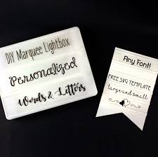 How To Make Your Own Marquee Lightbox Letters And Words The Kim Six Fix
