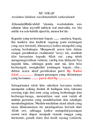 Menyusun acara akad dan resepsi sama pentingnya dengan mempertimbangkan budget pernikahan. Doc Mc Nikah Muhammad Odree Academia Edu
