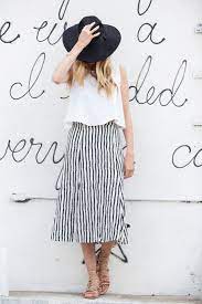 Hat Brat 9 Wide Brim Hats That Will Get You Excited For Fall Fashion Style Striped Midi Skirt