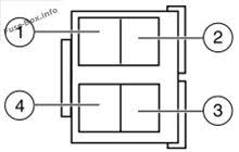 Fuse panel layout diagram parts: Fuse Box Diagram Ford E Series 2002 2008