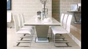 It is perfectly ideal for the kitchen, but its gray neutral finish makes it a great addition to any space. Dining Room Simple White Marble Dining Table For 6 White Dining Chairs Above Marble Floor Around Dining Table Marble Marble Top Dining Table Dining Room Simple