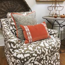 Just In Our Custom Grace Swivel Chairs In Ikat By Cr Laine Available In Store At Fraiche In Richmond Va Timeless De Swivel Chair Decor Interior Inspiration