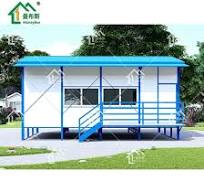 Construction Site Fast Assembly Prefabricated Steel Frame ...