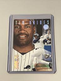 1996 Leaf Studio Tim Raines Silver Press Proof SSP /100