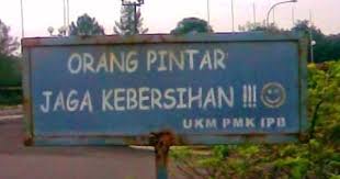 Orang Pintar Jaga Kebersihan Lingkungan Hidup Hidup Kata Kata