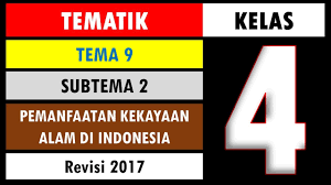 Kunci jawaban tema 9 kelas 4 kayanya negeriku. Rangkuman Kelas 4 Tema 9 Kayanya Negeriku Sd Plus Rahmat