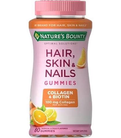 Amazon.com: Nature's Bounty Cabello, Piel y Uñas, 60 cápsulas, paquete de 4, 4: Salud y Hogar