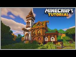 Minecraft How To Build A Medieval House Tutorial Youtube Minecraft Minecraft Medieval House Minecraft Blueprints