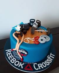 Pin Von Maureen Arce Auf Manualidades Fitness Kuchen Birthday Cakes For Men Crossfit Kuchen
