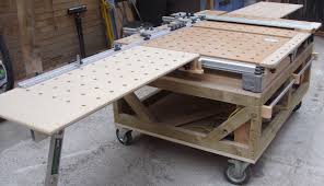 29 Mft 3 Front Of Table Extension Flush Guide Rail Table Extension Festool Workbench
