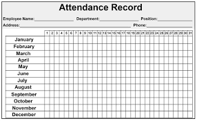 Attnd(attendance tracker) helps businesses to track field employee location more accurately & to manage field service operations efficiently. Daily Monthly Employee Attendance Sheet Template Free Cute766