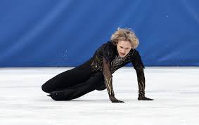 Ilia Malinin Struggles to Hold Back Tears as He Falls Twice in Figure Skating Final