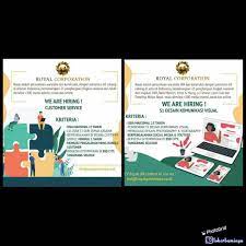 Izinkan layanan mengakses lokasi anda/aktifkan layanan lokasi 2. Lowongan Kerja Royal Corporation Tangerang Maret 2021