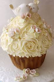 Love Birds Wedding Anniversary Giant Cupcake Cake Cupcakes Fancycupcakes Jevelwedding Jevelweddingplanning Giant Cupcake Cakes Giant Cupcakes Cupcake Cakes
