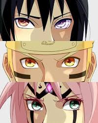 Uchiha Sasuke Uzumaki Naruto Haruno Sakura Team Kakashi Naruto Shippuden Naruto Eyes Naruto Shippuden Anime Naruto Teams