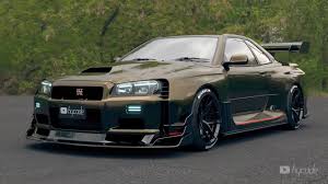 See more ideas about nissan gtr skyline, nissan gtr, gtr. R34 Nissan Gt R Looks Like A Nismo Supercar In Glossy Widebody Rendering Autoevolution