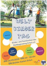 Séjours de dernière minute : Fest Zum Weltkindertag Die Falken Sozialistische Jugend In Erfurt