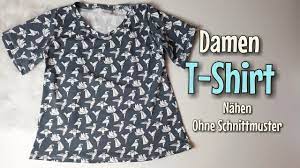 Heute möchte ich euch in meiner anleitung zeigen, wie als schnittmuster habe ich unser summer rockers genutzt. Damen T Shirt Nahanleitung Ohne Schnittmuster Fur Anfanger Nahtinchen Youtube