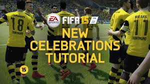 You have to unlock the accomplishments to be able to add them to your pro. Fifa 15 Celebrations Guide